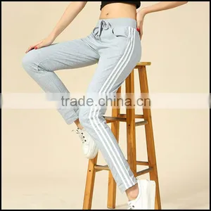 Stylish Custom Casual Gym Sports Long Pants for Ladies With Top Quality Low Price thumbnail-3