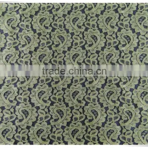 100%Polyester High Quality Custom Chemical Lace for Wedding Dress thumbnail-1