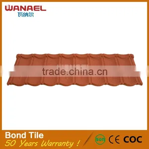 Roof Tiles New French Style Hot Selling Colorful Stone Coated thumbnail-2