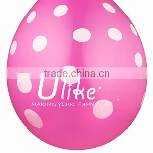 2014 Promotional Ballons Printed Latex Ballon Polka Dot Balloons Decoration Ballon s thumbnail-1