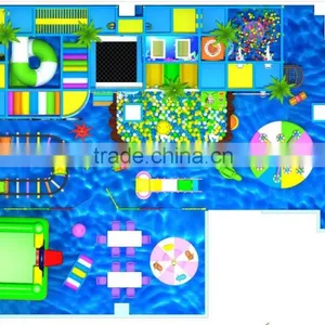Newest Design Kids Indoor Soft Play Game Equipment for Sale/Children Amusement Play Naughty Castle Indoor thumbnail-3