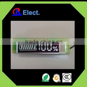 Charger Negative Character Lcd Display,white Led ,battery Segment Small Flexible Display thumbnail-1