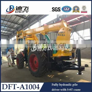 1-6m DFT-A1004 Portable Newest Auger Drill Machine With Crane thumbnail-2