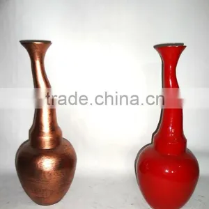 Aluminium Vase, Black Vase, Flower Vase, Modern Vase, Wedding Vase , Metal Vases, Decorative Vases, Home Decor Vases thumbnail-1