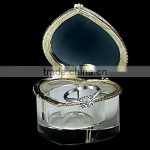 Heart Crystal Wedding Present Box thumbnail-1