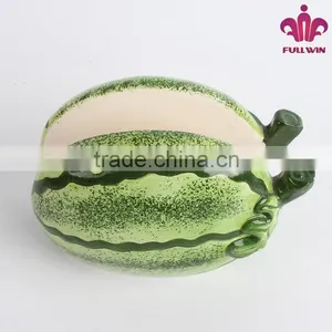 New Arrival Handmade Ceramic Napkin Holder With Watermelon Design thumbnail-1