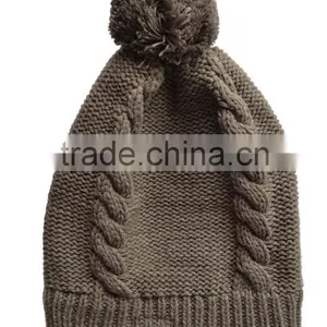 Beanie Winter Hat Type and Knitted,Acrylic Beanie Pattern Selling Hats Beanie thumbnail-2