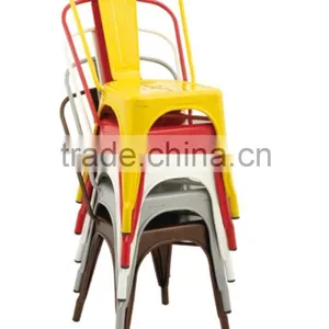 High Quality Antique Stacking Iron Outdoor Chair of Item HC-953 thumbnail-2