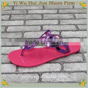 2015 New Model Beautiful Flat Sandal Kids Bedroom Slippers thumbnail-3