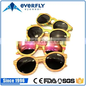 Cheap Wholesale Top Fashion Novel Private Lable Colorful Bamboo Sunglasses thumbnail-1