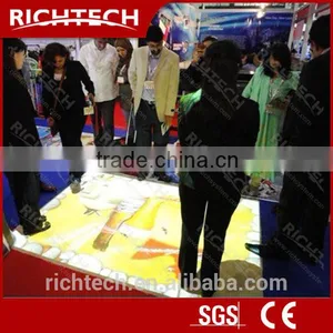 BEST SELLING! RICHTECH Unlimited Effects and High Brightness Interactive Floor System thumbnail-1