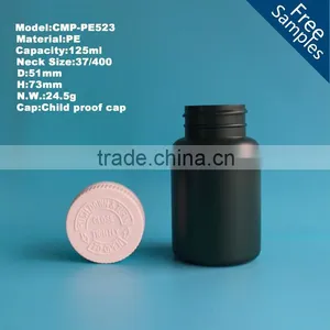 125cc Plastic HDPE Pharmaceutical Pill Bottle With Child Resistant Cap,125ml Medicine Bottle Quality Choice thumbnail-1
