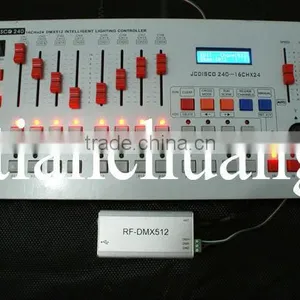 LED Wireless DMX 512 Transmitter and Receiver / WS 2811 & WS 2812 thumbnail-1