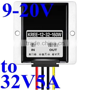 DC/DC 12V 15v 18V 17V 16V 15V 14V Step Up to 32V 5A 160W Waterproof Power Voltage Converter Regulator for Genertator Etc thumbnail-1