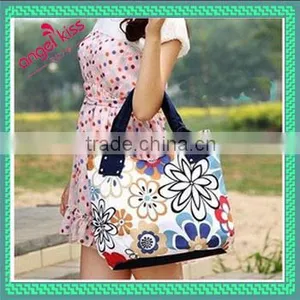 2014 Trend Designer Handbag Polyester Printing Woman Handbag Made in China Handbag thumbnail-1
