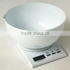 Digital Big Bowl Kitchen Scale With Tare Function and Timer Countdown Alarm Function thumbnail-1