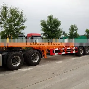 Tri-axle Skeletal Semi-trailer for Container Transportation thumbnail-1