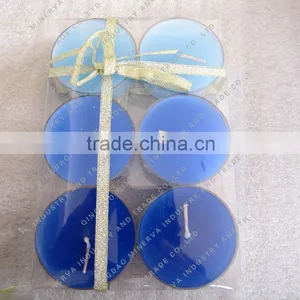Round Shell 54G Tealight Candle thumbnail-1