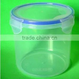 Disposable Food Grade 400ml Square Shape Plastic Kitchen Food Container thumbnail-4
