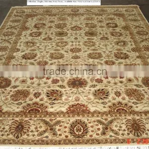 Ziegler Persian Design Hand Knotted Wool Carpet thumbnail-1
