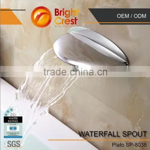 Professional Brass Waterfall Shower Faucet Bathroom thumbnail-5
