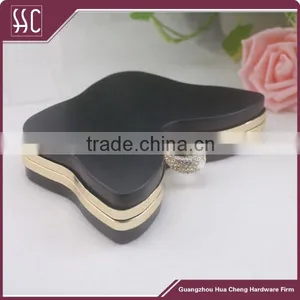 Butterfly Shape Ladies Dressing Case Purse Frame Box Clutch Frames thumbnail-1