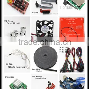 Cheap Ramps 1.4+Mega 2560 + Heatbed Mk2b+2004 LCD Controller+5Pcs A4988 Driver+6Pcs Endstops+Fan For 3D Printer thumbnail-1