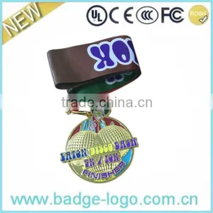 2016 Sports Fashion Wholsale Medals With Ribbons thumbnail-1