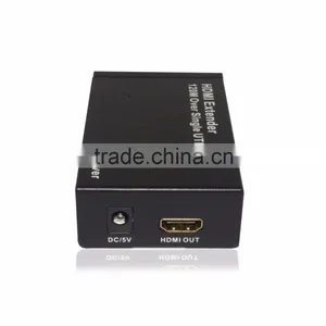 HDMI Extender Over Cat6x1 Cat5ex1 1080p up to 120M 50 Watt fm Transmitter for Hot Video Player thumbnail-5