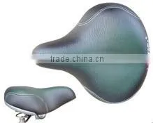 High Quality Wholesale Price Durable Leather Bicycle Saddles Bicycle Parts thumbnail-1