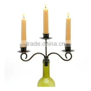 Wine Bottle Stopper Taper Candel Candelabra thumbnail-1