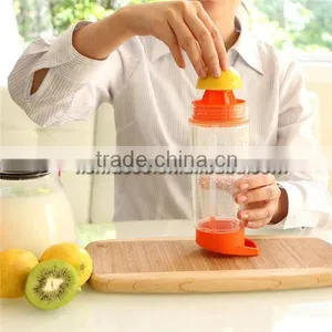 Hot Selling Plastic Lemon Fruit Cup Water Bottle Portable Cup thumbnail-4