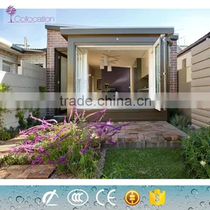 New Design Interior Aluminum Tempered Glass Folding Windows thumbnail-1