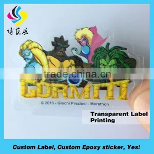 Top Grade Hot Sell Custom Clear Sticker Bookmarks thumbnail-5