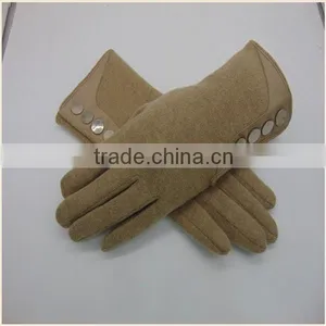 Grey Cycling 100%Wool Gloves/Cashmere Gloves 2016 Top SELL thumbnail-1