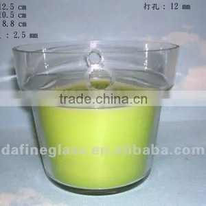 High Quality and Distinctive Glass Candle Holder Cup Candle Jar Wholesale thumbnail-1