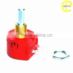 WX118 1w Single-turn 20mm 49mm Long Shaft Wirewound Potentiometer thumbnail-3