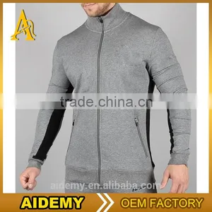 Manufacture of Athletic Apparel Wholesale High Collar Pullover Hoodie Zipper Jumper Hoodie thumbnail-1