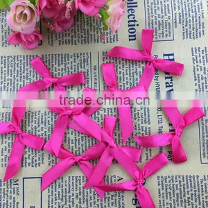 Customized Low Price Best Sell Polyester Satin Ribbon Bows for Gift Packing thumbnail-1