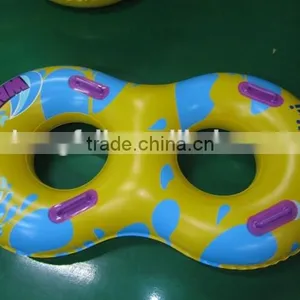Wholesale Inflatable River Float Tube Twin Swim Ring for Water Park thumbnail-5