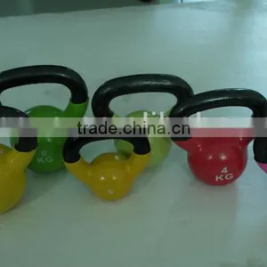 Cast Iron Vinyl Kettlebells thumbnail-1