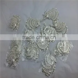 Ethnic Minorities The Dai Nationality Silver Peacock Dress Decoration Silver Plating Processing thumbnail-4