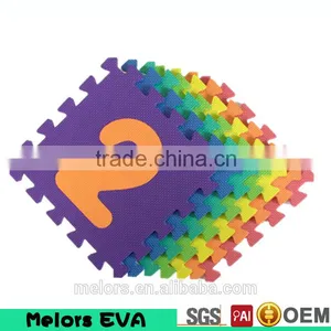 Melors Colorful Eva Foam Play Mat EVA Number and Alphabet Mat Shockproof Taekwondo Eva Tatami Puzzle Mats thumbnail-1