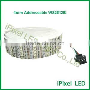 Addressable Ws2812b 4mm PCB Width Led Strip for Some Special Project thumbnail-1
