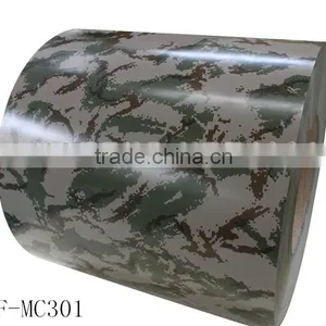 Camouflage Pattern Prepainted Galvanized Metal Steel Roofing Sheet thumbnail-5