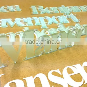Acrylic Laser Cut Letters Acrylic Signage Lucite Logo Display Block thumbnail-4