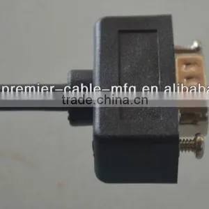 Panel Mount SVGA Ultra Thin High Performance SVGA Panel Mount Cable Male To Female. Panel Mountable Multiple Lenghts thumbnail-1