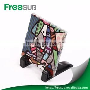 Hot Sale DIY Photo Rock Slate Blank Sublimation Custom Slate Coasters thumbnail-6
