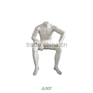 2013 Fashion Headless Mannequin Sitting Plastic Mannequin thumbnail-1
