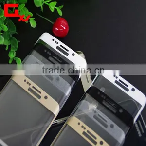New Product for Samsung S6 Edge Full Cover Tempered Glass Original Colors , for Galaxy s6 Edge Plus Glass Full Screen Protector thumbnail-3